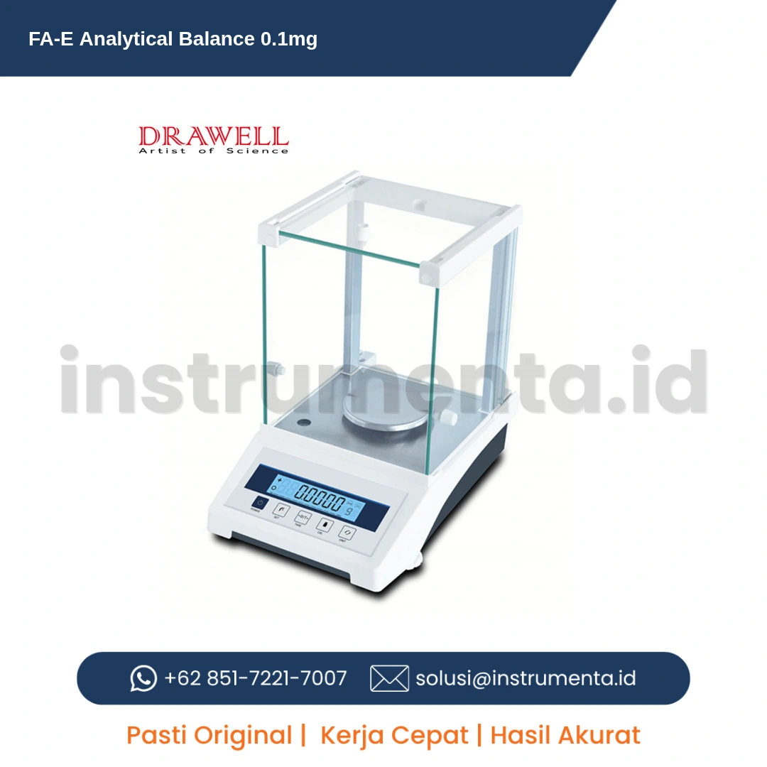 Jual FA-E Analytical Balance 0.1mg Distributor Resmi Timbangan Analitik Laboratorium Presisi Tinggi Ready Stock
